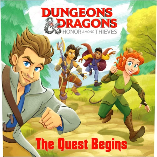 Matt Huntley,Alan Batson The Quest Begins (Dungeons & Dragons: Honor Among Thieves) (Pictureback)