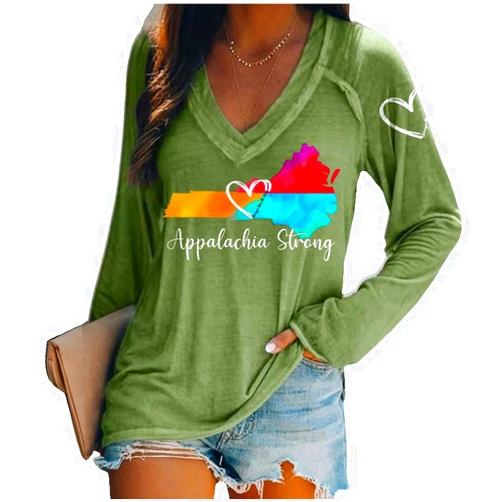 Generic Appalachia Strong Stronger Than The Storm Print Tshirt Pray for Appalachia T Shirt