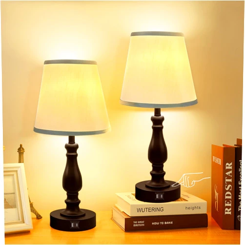 Opoway Bedside Table Lamps Set of 2, 20