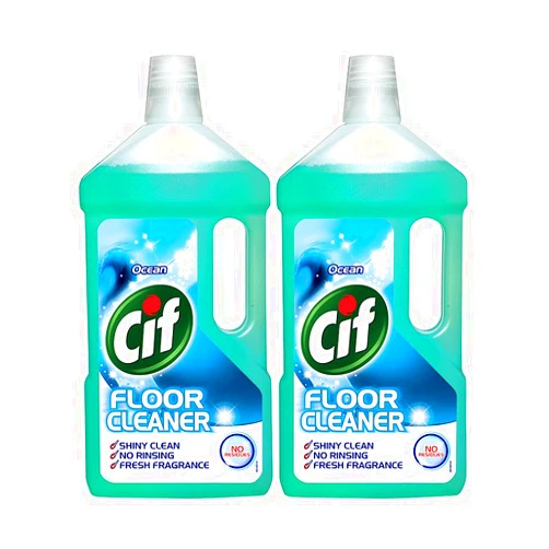 CIF Ocean Multipurpose Floor Cleaner with Shiny Clean & Fresh Fragrance 950ml (Pack of 2)