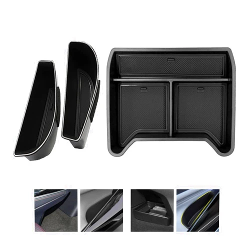 EUEKY 2024 2023 VW ID.4 Center Console Organizer Door Handle Storage Box Compatible with VW ID.4 2022 2021 Door Side Storage Box Handle Pocket