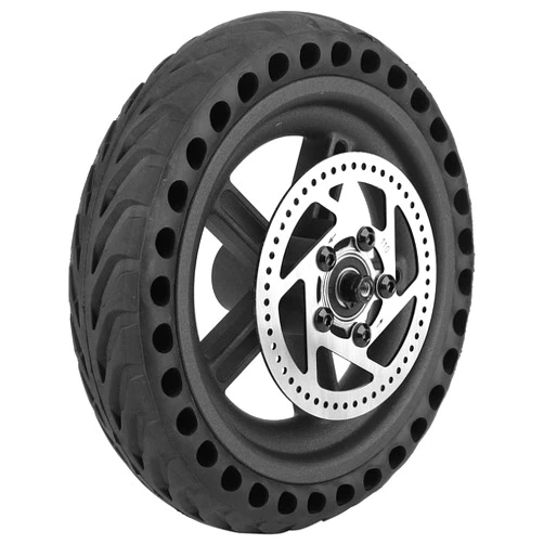 VGEBY Scooter Wheel Hub Tyre, Shock-Absorbing Anti-Explosion Honeycomb Electric Scooter Rear Tire Wheel Replacement Set Compatible with 8.5in Electric Scooter