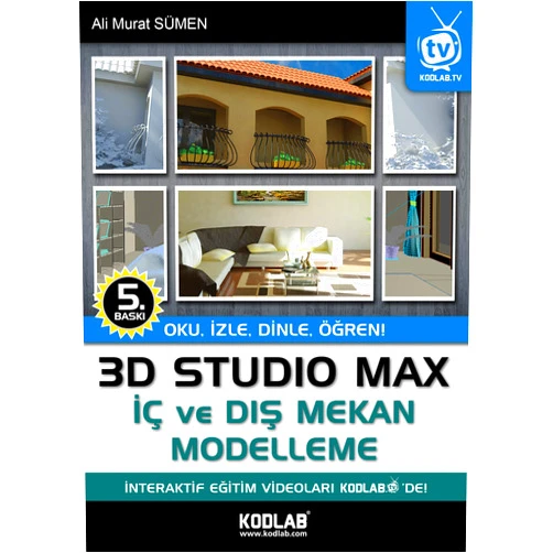 Turkish Edition by Ahmet Ali Sümen (Author) 3D Studio Max ile Ic ve Dis Mekan Modelleme