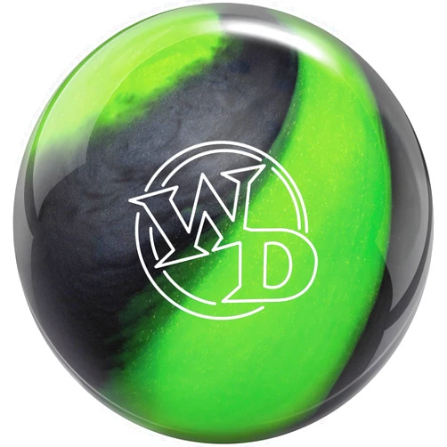 Columbia 300 White Dot Lime Swirl Bowling Ball