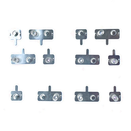 Plantmate AA Battery Spring Contact Nickeling Plated 12 Pieces (3-Set Pack)