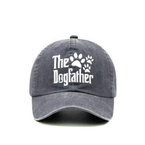 Waldeal Dog Father Hat, Gifts for Dog Dad, Pet Lover, Adjustable Cotton Distressed Baseball Cap