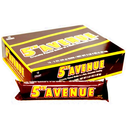 Candy Crate 5th Avenue Candy Bar 18ct