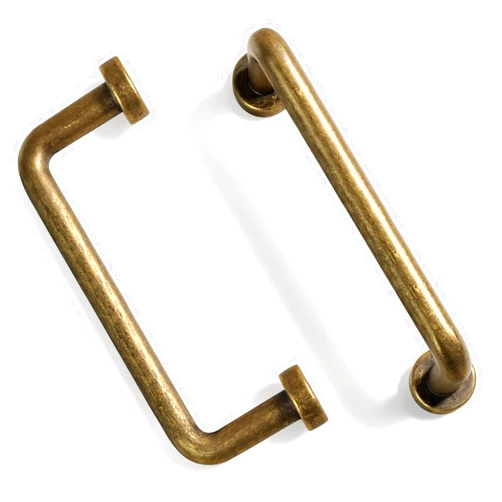 Goo-Ki 6 Pack 3'' Center to Center Antique Brass Cabinet Bar Pulls Vintage Drawer Handles Closet Classic Retro Home Kitchen Improvement Hardware