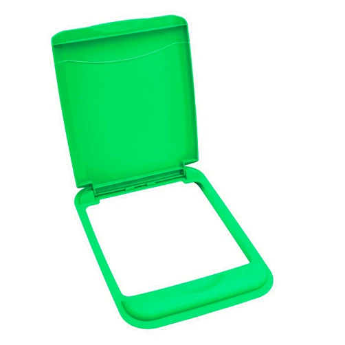 Rev-A-Shelf 50 Qt Under Sink Garbage Can Lid for Base Kitchen and Bathroom Cabinet, Replacement Plastic Trash Bin Lid Only, Green, RV-50-LID-G-1-40