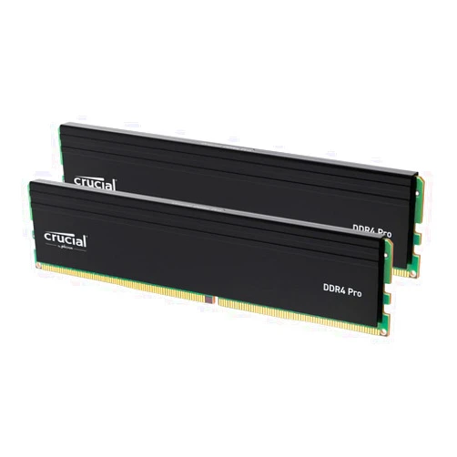 Crucial Pro RAM 32GB Kit (2x16GB) DDR4 3200MHz (or 3000MHz or 2666MHz) Desktop Memory CP2K16G4DFRA32A