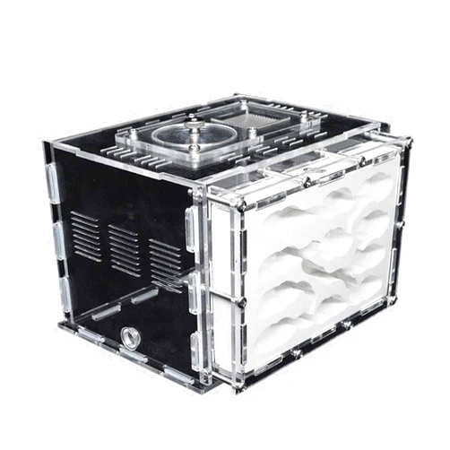 BOFANGSM ant Ant Castle Acrylic Plaster Ecology Ant Nest Farm Transparent and Easy to Observe Pet Ants Workshop Ant Terrarium Farm