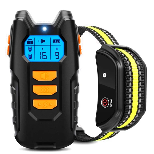 Flittor Dog Training Collar, Shock Collar for Dogs with Remote, Rechargeable Dog Shock Collar, 3 Modes Beep Vibration and Shock Waterproof Bark Collar for Small, Medium, Large Dogs