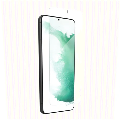 ZAGG InvisibleShield Fusion with D3O for Samsung Galaxy S22+ – Flexible Hybrid Screen Protection – Strengthened with D3O – Extreme Impact and Scratch Protection, GS22+, Clear