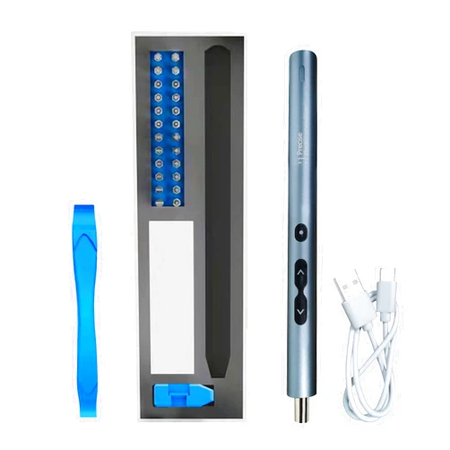 COHK 28in1 Precise Electric Screwdriver, 28 in 1 Mini Electric Screwdriver Tool Kit w/Type-C Charging and Magnetizer Suitable for Professinal and Household Appliances Repairing