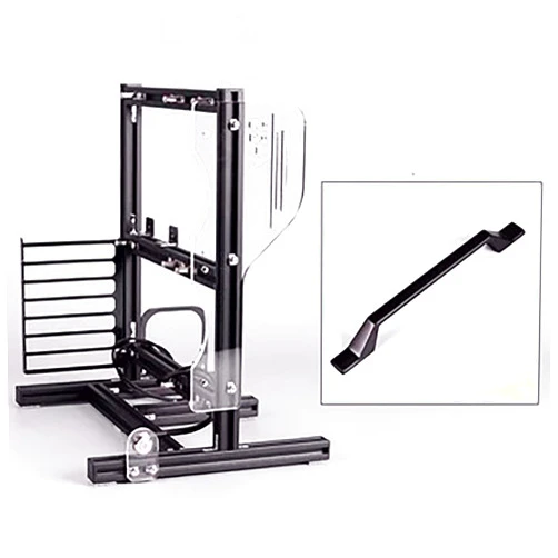 Yoqanr DIY Computer Motherboard Case Rack, Motherboard Chassis Set, Creative Personality ATX/M-ATX/ITX Open Air Frame Chassis Bracket , Vertical Overclocking