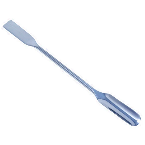 A2Z SCILAB A2Z-AS10 Stainless Steel Double Ended Wax Mixing Modeling Carver Restorative Makeup Spatula, Half Rounded & Flat End, 6