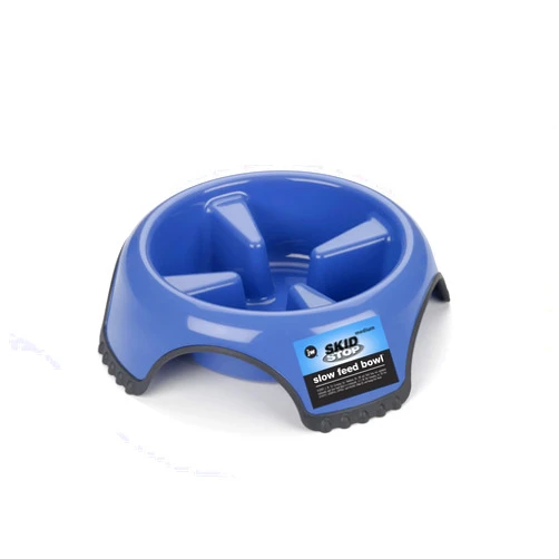 JW Skid Stop Slow Feed Bowl - Medium (Color May Vary)