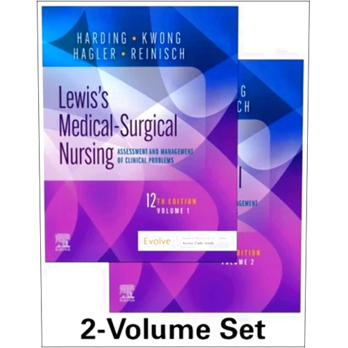 By Mariann M. Harding PhD RN CNE FAADN (Author), Jeffrey Kwong DNP MPH AGPCNP-BC FAANP FAAN (Author), Dottie Roberts RN EdD MSN MACI OCNS-C CMSRN CNE (Author), Debra Hagler PhD RN ACNS-BC CNE CHSE ANEF FAAN (Author), Courtney Reinisch RN DNP FNP-BC (Author) & 3 more Lewis's Medical-Surgical Nursing - 2-Volume Set
