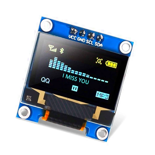 DORHEA 0.96 inch OLED i2c Display Module IIC Serial LCD Screen 0.96