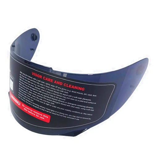 ILM Black Visor for Full Face Motorcycle Street Bike Helmet DOT (Visor, Black)