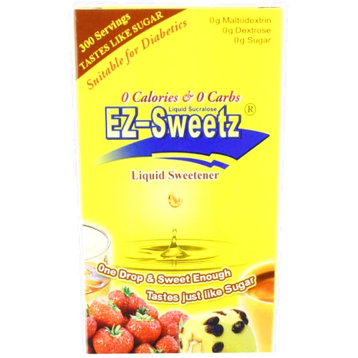 EZ-Sweetz Liquid Sweetener, 0.75-Ounce (Pack of 6)