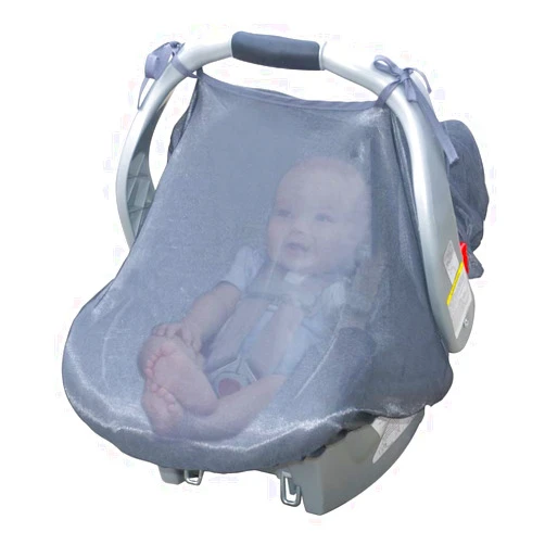 Jolly Jumper Solarsafe Cover for Car Seats - Mesh Net Protects Baby from UV Rays
