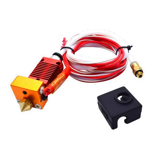 QWCFGKL 3D Full Metal Hotend Extrude J-Head CR10 Hot End Kit/Fit for Creality Ender-3/5 Pro CR10 10s Extruder 12/24V 3D Printer Parts(Cr10,24v)