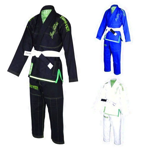 TWISTER FIGHT WEAR Twister Women's Brazilian Jiu Jitsu Gi | Preshrunk Premium Quality Fabric BJJ Gi | Comes with FREE White Belt