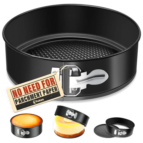 Vakoo 9 Inch Springform Pan - Nonstick, Leakproof Cheesecake Pan for Baking, Easy Release, No Parchment Paper Needed