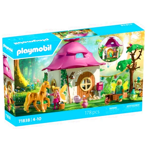 Playmobil Cozy Fairy Home with Golden Unicorn