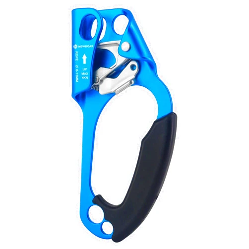 NewDoar UIAA & CE Certified Hand Ascender Rock Climbing Tree Arborist Rappelling Gear Equipment Rope Clamp for 8~13MM Rope
