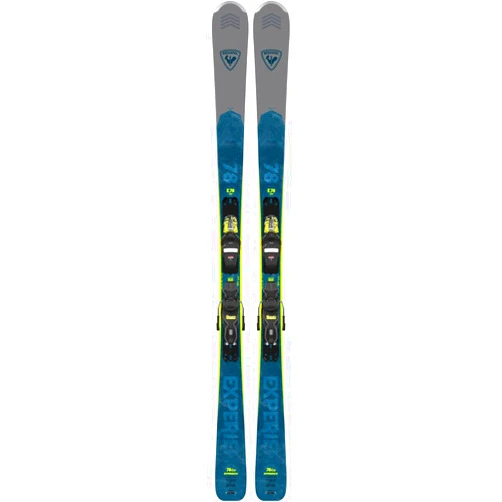 Rossignol Experience 78 Carbon Skis ​w/Xpress 11 GW B83 Black/Yellow Bindings 2024 154