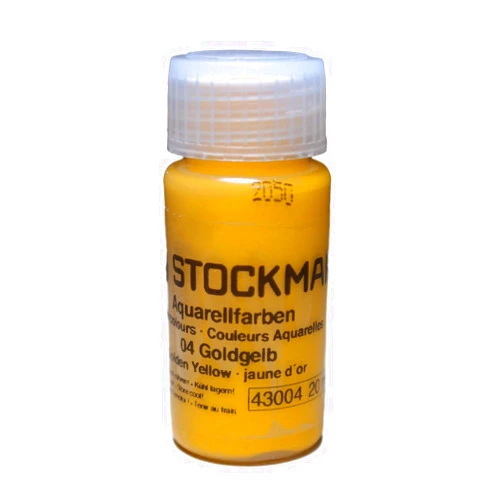 Stockmar Watercolor Paint: Golden Yellow, 20ml