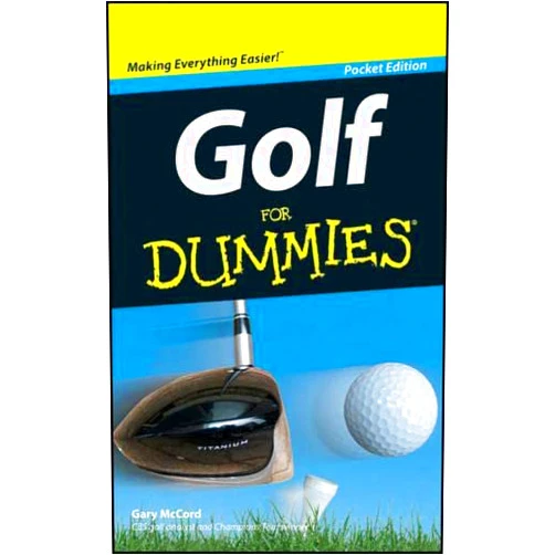 By Gary McCord (Author) Golf for Dummies Pocket Edition By Gary Mccord 134 Pages