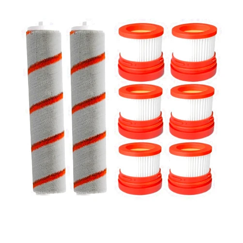 VNUOLV Replacement Vacuum Spare Parts. Compatible for Xiaomi Compatible for Dreame V8 V9 V9B V9D V9P XR V10 V11 V12 V16 Soft Brush Roller Hepa Filter Spare Part Accessory Replacement (Vacuum Cleaner)