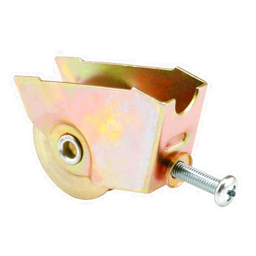 Prime-Line D 1721 Single 1-1/4 In. Steel Ball Bearing Roller, Stamped Steel Rolleze Glass (Single Pack)