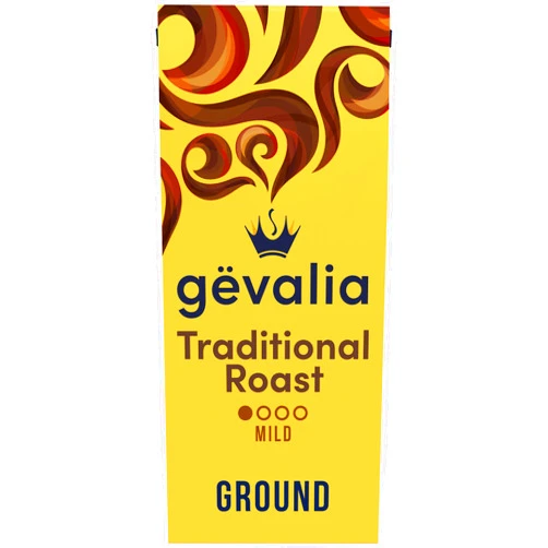 Gevalia Traditional Mild Roast Ground Coffee (12 oz Bag)