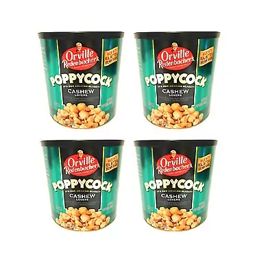 Orville Redenbacher's Poppycock Cashew Lovers Gourmet Popcorn 10.5oz (4-pack)
