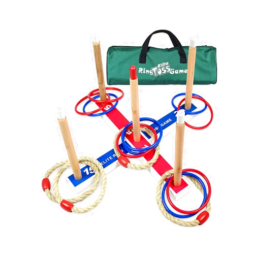 Elite Sportz Equipment Elite Sportz Ring Toss Games for Kids - Indoor Holiday Fun or Outdoor Yard Game for Adults & Family - Easy to Set Up w/Compact Carry - Backyard Toys, Gifts for Boys and Girls
