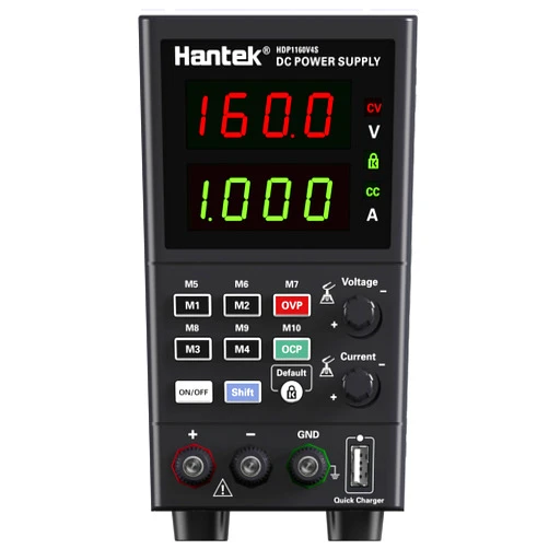 Hantek HDP1160V4S Programmable DC Power Supply 160V 4A 10mV/1mA 4-Digits Display Input 230V/115V Storage Functions up to 10 Groups