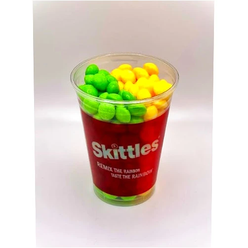 Incredivend Remix Skittles Candy (Lemon Lime Skittles, 8oz)