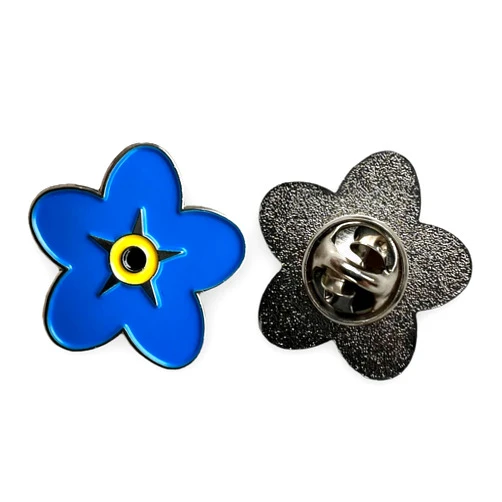 PAC Supplies Global Ltd Alzheimer's/Dementia Forget Me Not solidarity Flower Pin Badge