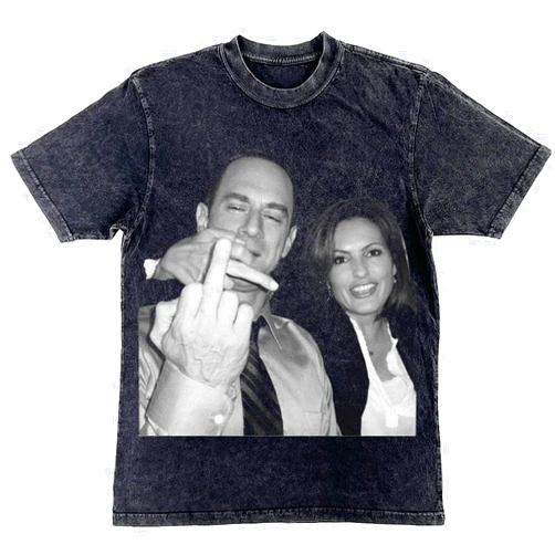 Bellelement Vintage Drama TV Character T-Shirt Funny Personalized Graphic T Shirt