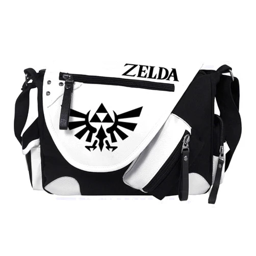 WANHONGYUE The Legend of Zelda Game Messenger Bags Casual Crossbody Bag Canvas Shoulder Bag Tablet Bag