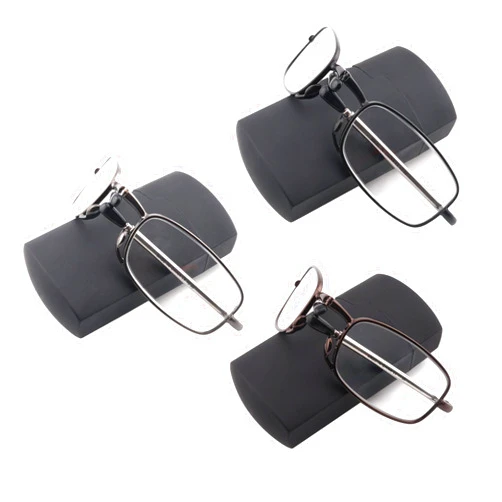 Ryegis 3 Pack Reading Glasses Portable,Anti UV Glare,Foldable Anti Blue Light Spring Hinge Readers for Women Man 2.0