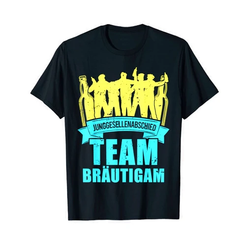 Junggesellenabschied Männer JGA Team Bräutigam Mens Funny stag party men's JGA team groom T-Shirt