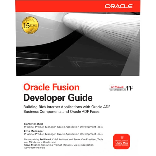 By Frank Nimphius (Author), Lynn Munsinger (Author) Format: Kindle Edition Oracle Fusion Developer Guide: Building Rich Internet Applications with Oracle ADF Business Components and Oracle ADF Faces (Oracle Press)