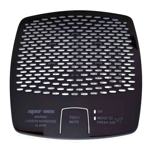 Fireboy-Xintex CO Alarm 12/24V DC w/Interconnect - Black