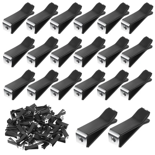 Hariendny 60 PCS Car Vent Clips Auto Air Conditioner Outlet Clips Car Square Head Outlet Perfume Clips Auto Air Freshener Outlet Clips Accessories for Car Air Vent Office Home Air Conditioner Outlet
