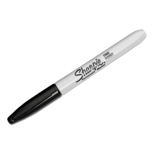 Sharpie 30001 Fine Tip Permanent Marker Pen - Black